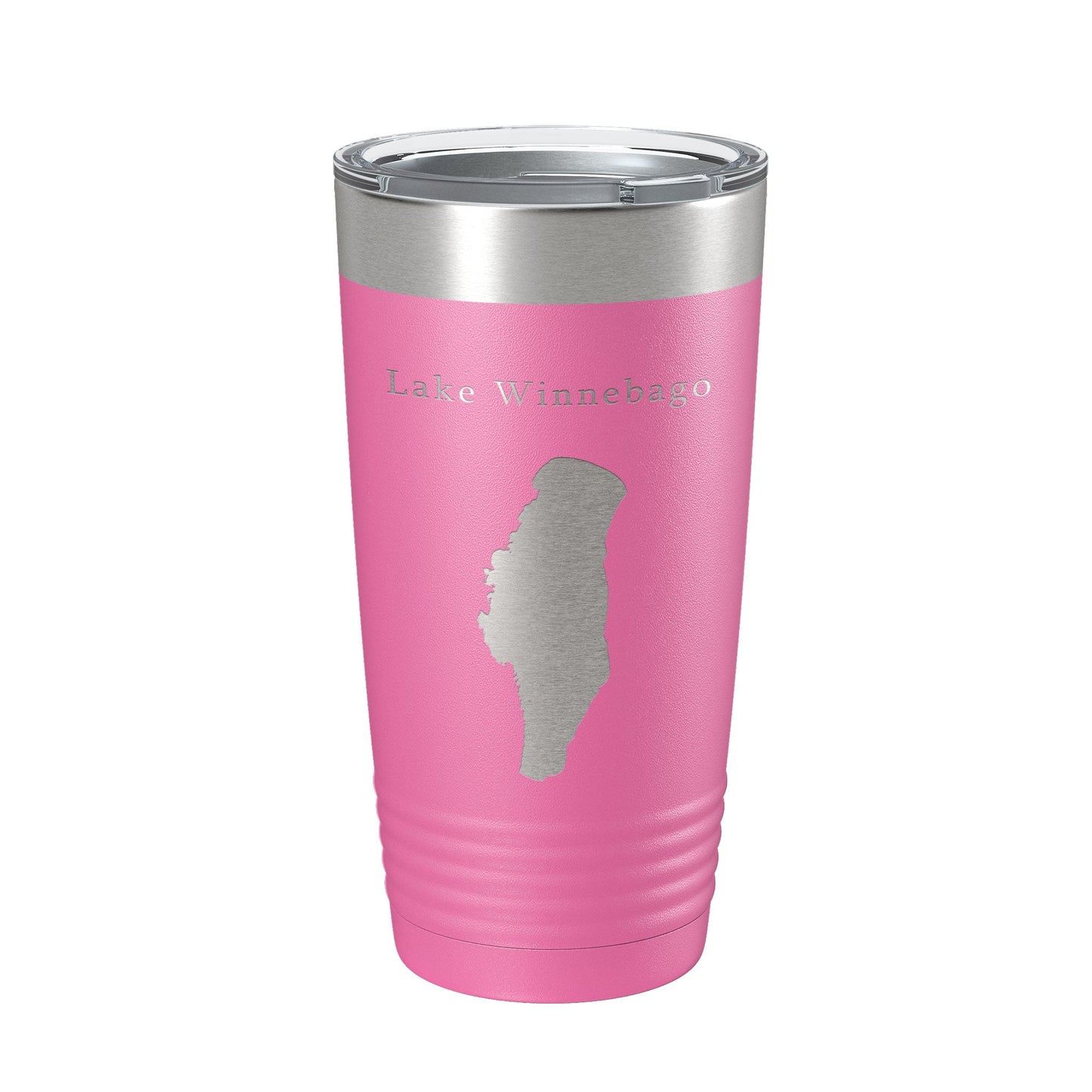 Lake Winnebago Map Tumbler Travel Mug Insulated Laser Engraved Coffee Cup Wisconsin 20 oz-11