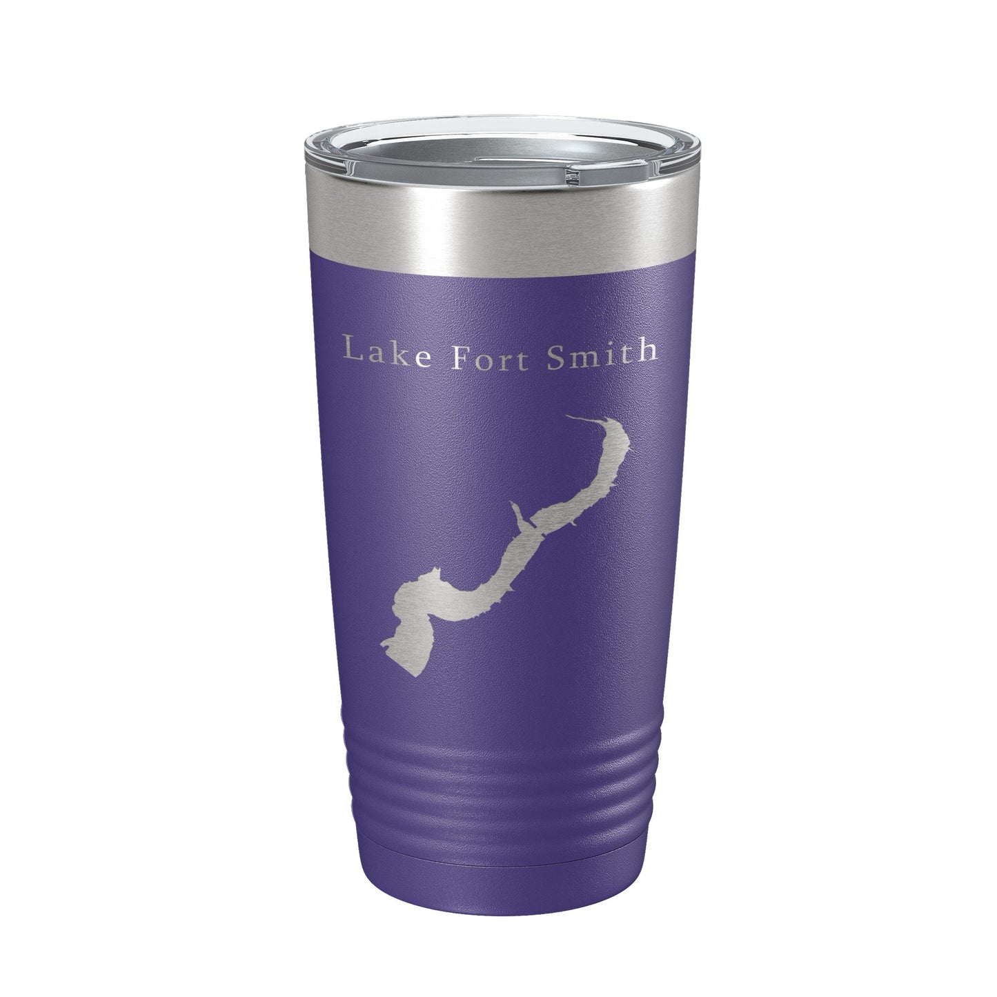 Lake Fort Smith Map Tumbler Travel Mug Insulated Laser Engraved Coffee Cup Arkansas 20 oz-15