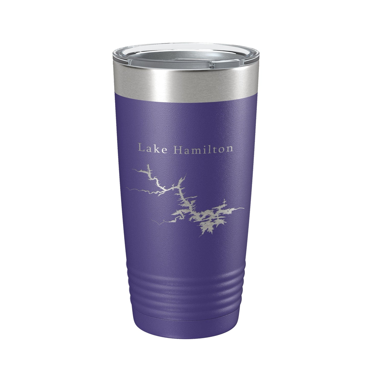 Lake Hamilton Map Tumbler Travel Mug Insulated Laser Engraved Coffee Cup Arkansas 20 oz-15