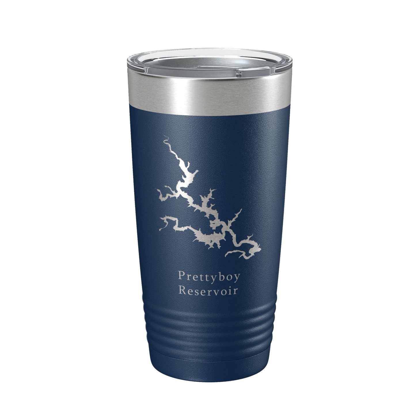 Prettyboy Reservoir Tumbler Lake Map Travel Mug Insulated Laser Engraved Coffee Cup Maryland 20 oz-8