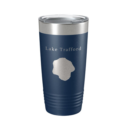 Lake Trafford Map Tumbler Travel Mug Insulated Laser Engraved Coffee Cup Florida 20 oz-2