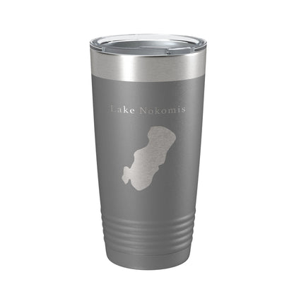 Lake Nokomis Map Tumbler Travel Mug Insulated Laser Engraved Coffee Cup Minnesota 20 oz-16
