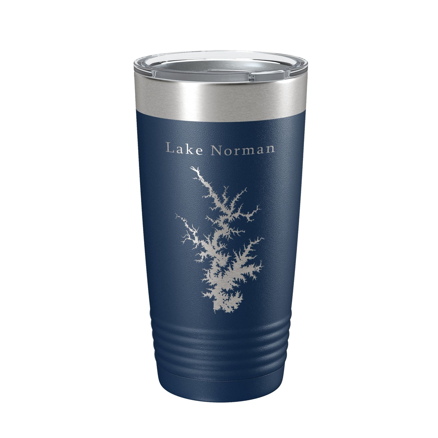 Lake Norman Map Tumbler Travel Mug Insulated Laser Engraved Coffee Cup North Carolina 20 oz-8