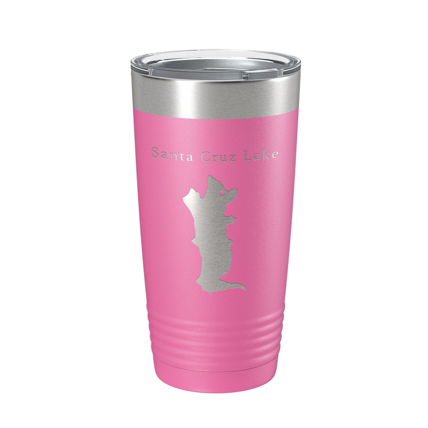 Santa Cruz Lake Map Tumbler Travel Mug Insulated Laser Engraved Coffee Cup New Mexico 20 oz-11
