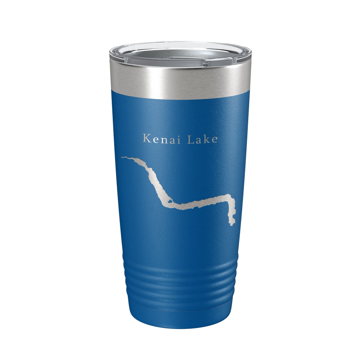 Kenai Lake Map Tumbler Travel Mug Insulated Laser Engraved Coffee Cup Alaska 20 oz-6