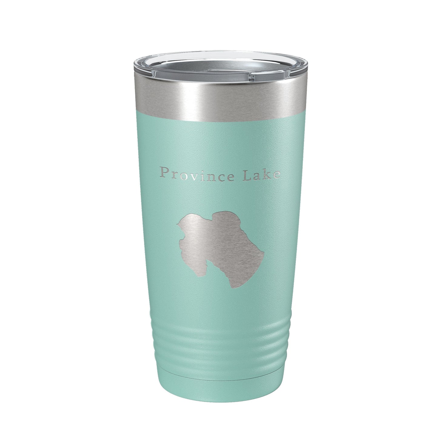 Province Lake Map Tumbler Travel Mug Insulated Laser Engraved Coffee Cup Maine 20 oz-12