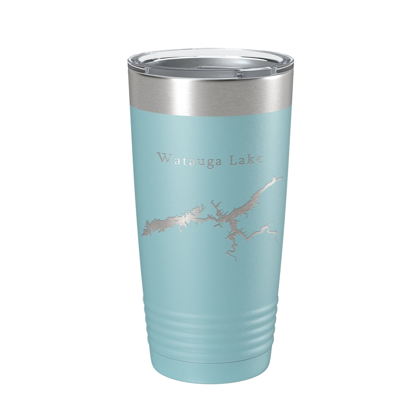 Watauga Lake Map Tumbler Travel Mug Insulated Laser Engraved Coffee Cup Tennessee 20 oz-13