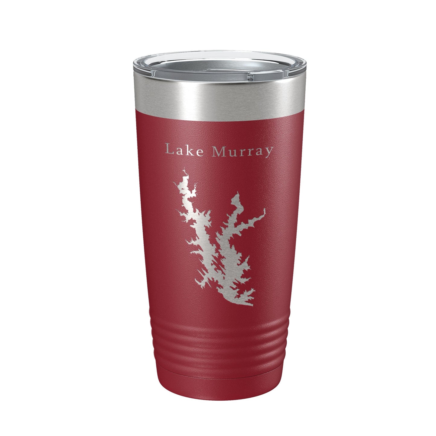 Lake Murray Map Tumbler Travel Mug Insulated Laser Engraved Coffee Cup Oklahoma 20 oz-18