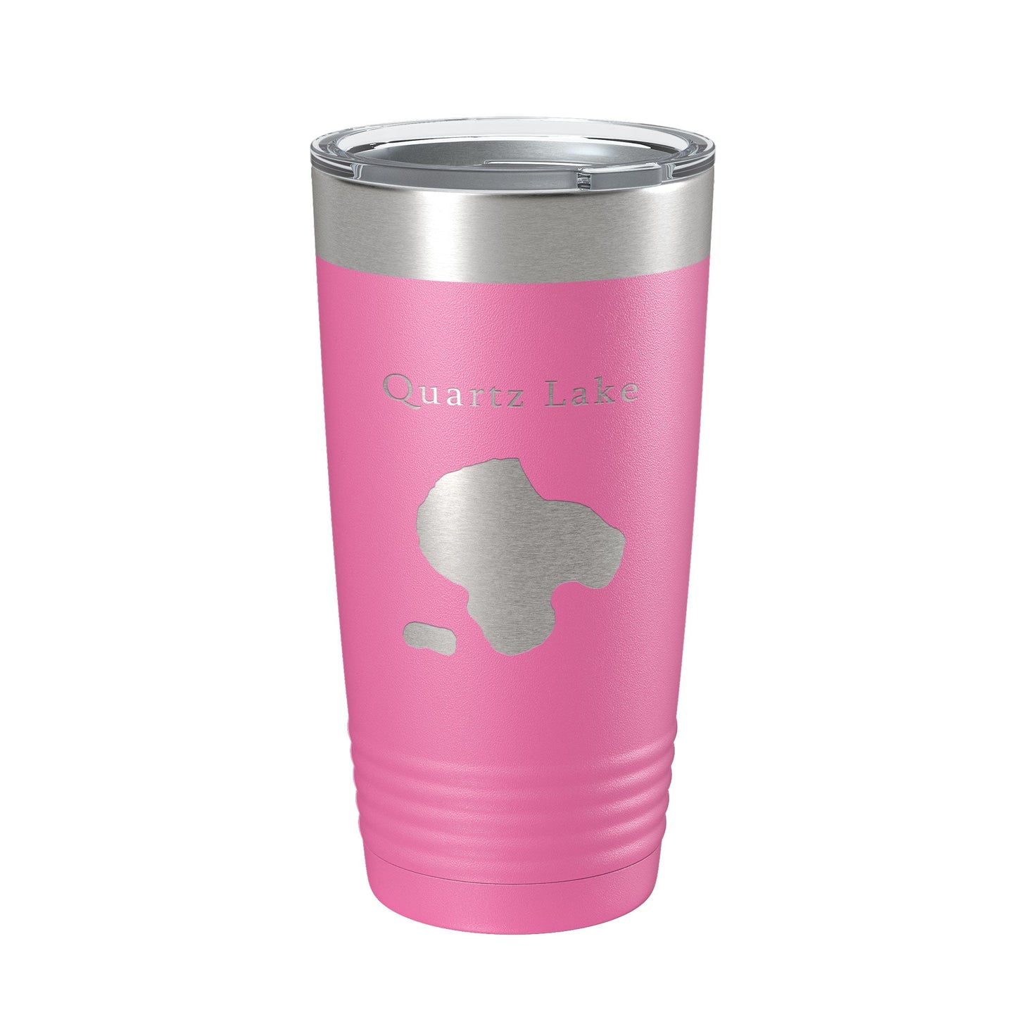 Quartz Lake Map Tumbler Travel Mug Insulated Laser Engraved Coffee Cup Alaska 20 oz-11