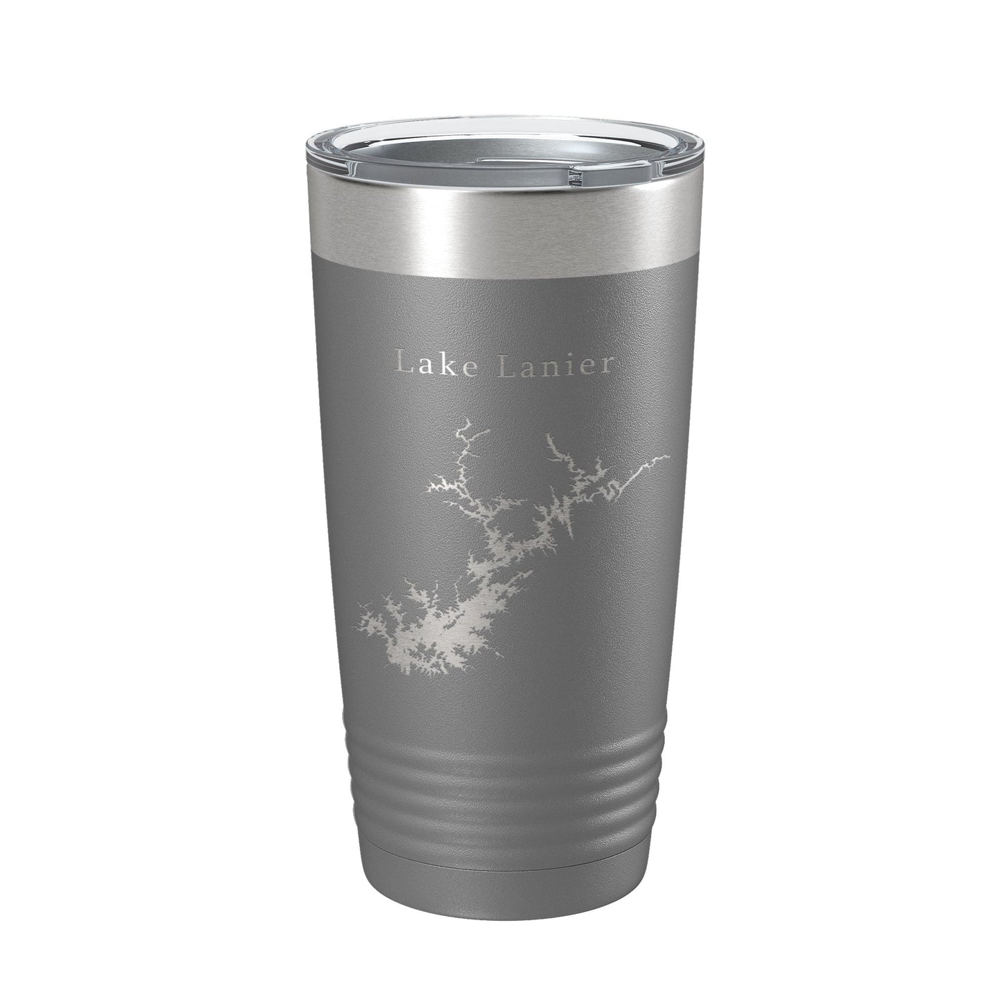 Lake Lanier Map Tumbler Travel Mug Insulated Laser Engraved Coffee Cup Sidney Georgia 20 oz-16