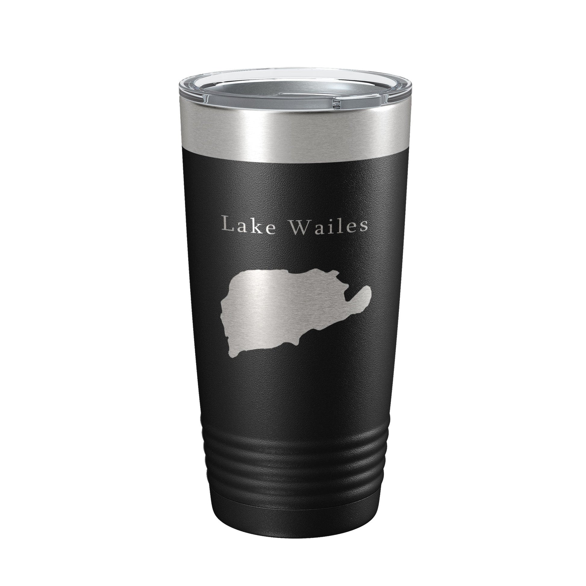 Lake Wailes Wales Map Tumbler Travel Mug Insulated Laser Engraved Coffee Cup Florida 20 oz-5