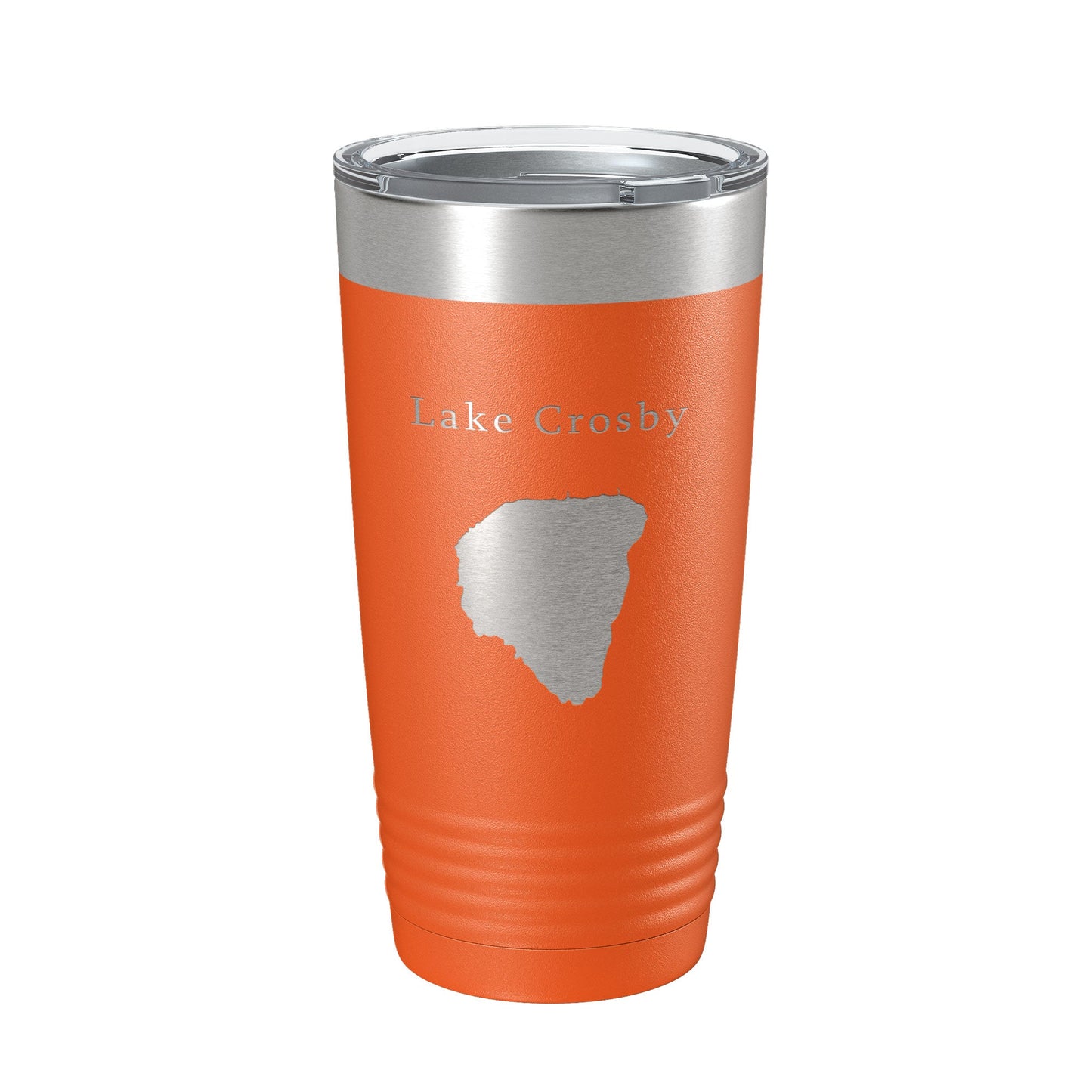 Lake Crosby Map Tumbler Travel Mug Insulated Laser Engraved Coffee Cup Florida 20 oz-17