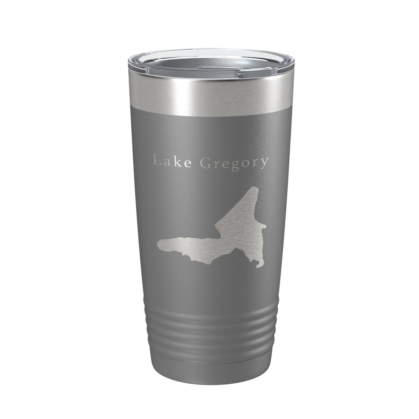 Lake Gregory Map Tumbler Travel Mug Insulated Laser Engraved Coffee Cup California 20 oz-16