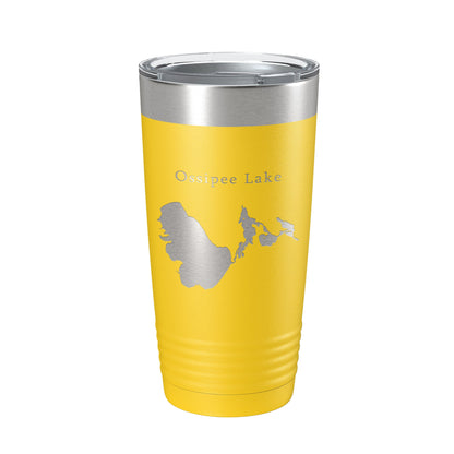 Ossipee Lake Map Tumbler Travel Mug Insulated Laser Engraved Coffee Cup New Hampshire 20 oz-19