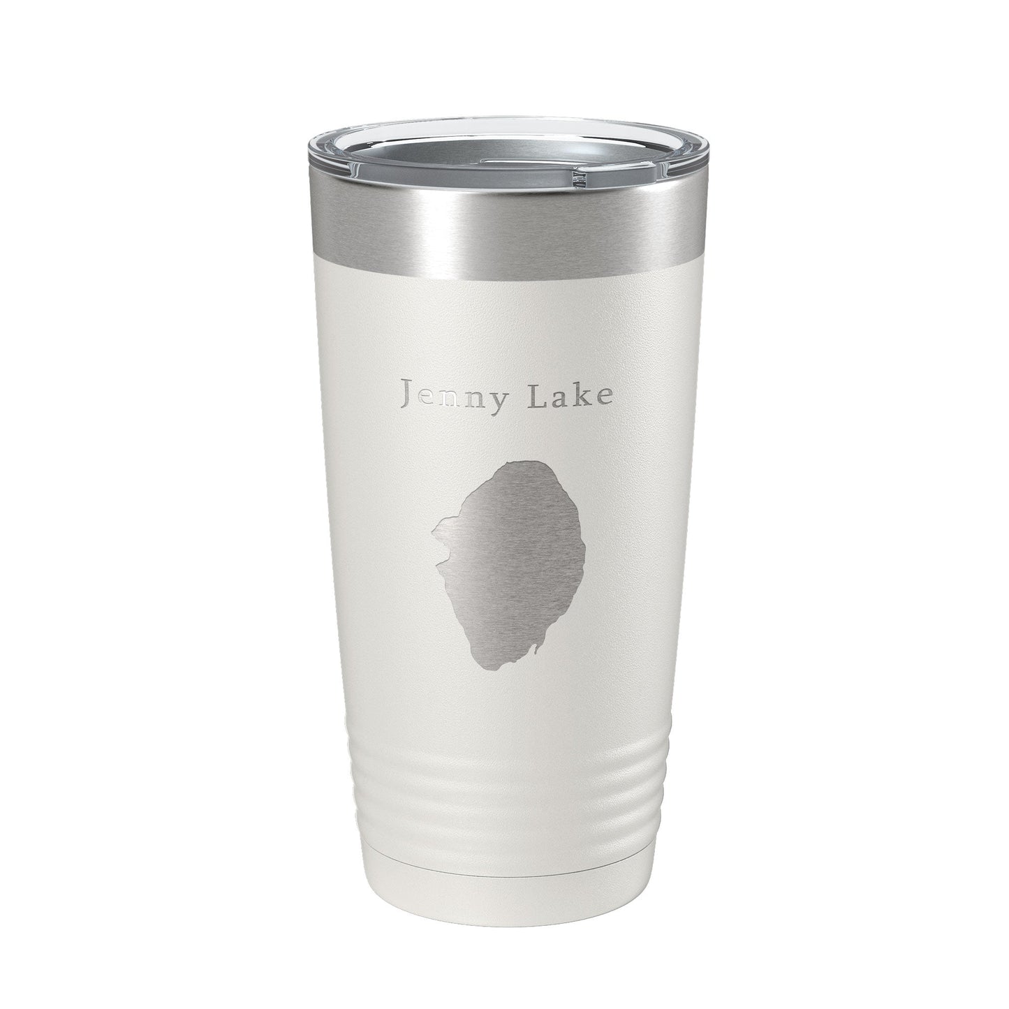 Jenny Lake Map Tumbler Travel Mug Insulated Laser Engraved Coffee Cup Grand Teton Wyoming 20 oz-7