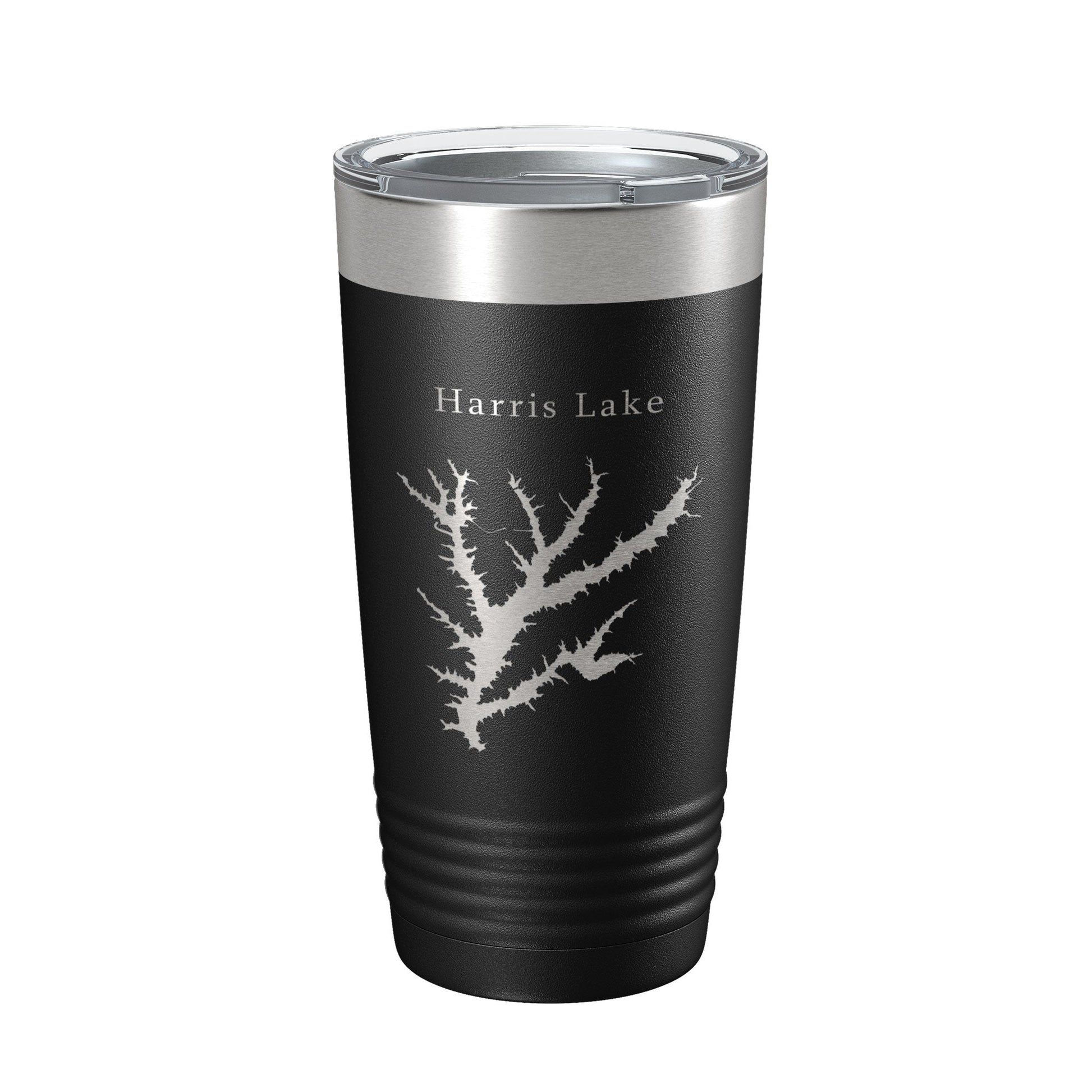 Harris Lake Shearon Map Tumbler Travel Mug Insulated Laser Engraved Coffee Cup North Carolina 20 oz-5