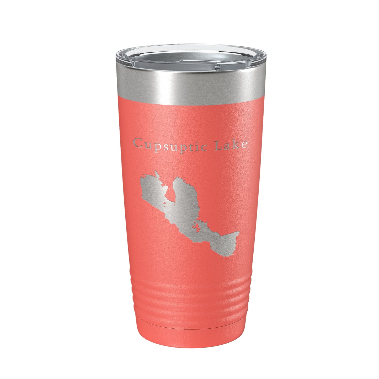 Cupsuptic Lake Map Tumbler Travel Mug Insulated Laser Engraved Coffee Cup Maine 20 oz-20
