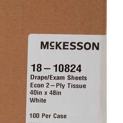 General Purpose Drape McKesson Physical Exam Drape 40 W X 48 L Inch NonSterile