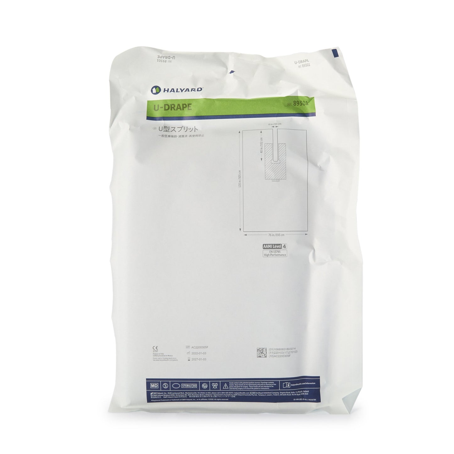 General Purpose Drape McKesson Physical Exam Drape 40 W X 48 L Inch NonSterile