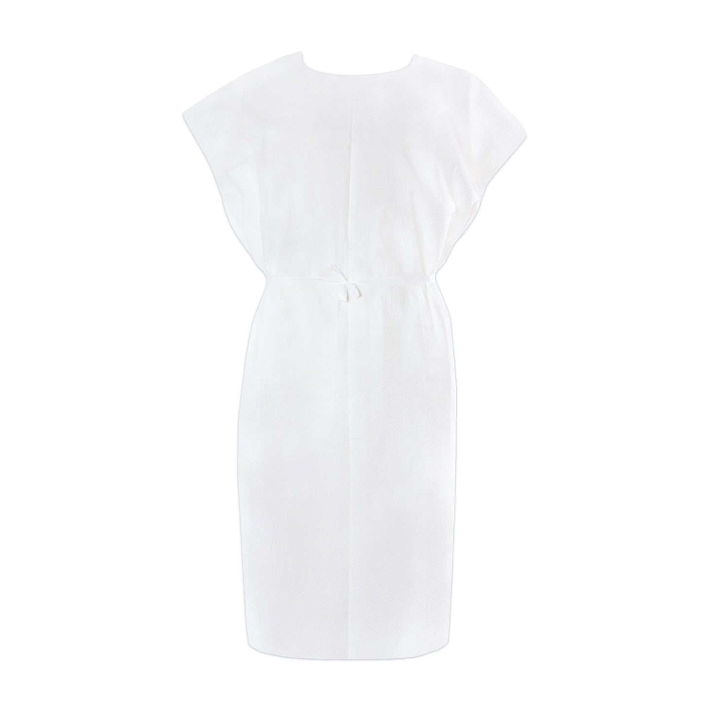 Patient Exam Gown McKesson One Size Fits Most White Disposable