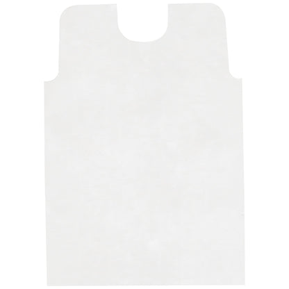 Patient Exam Gown McKesson One Size Fits Most White Disposable