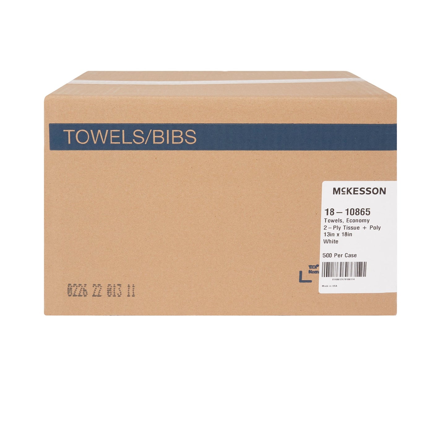 Procedure Towel McKesson 13 W X 18 L Inch White NonSterile