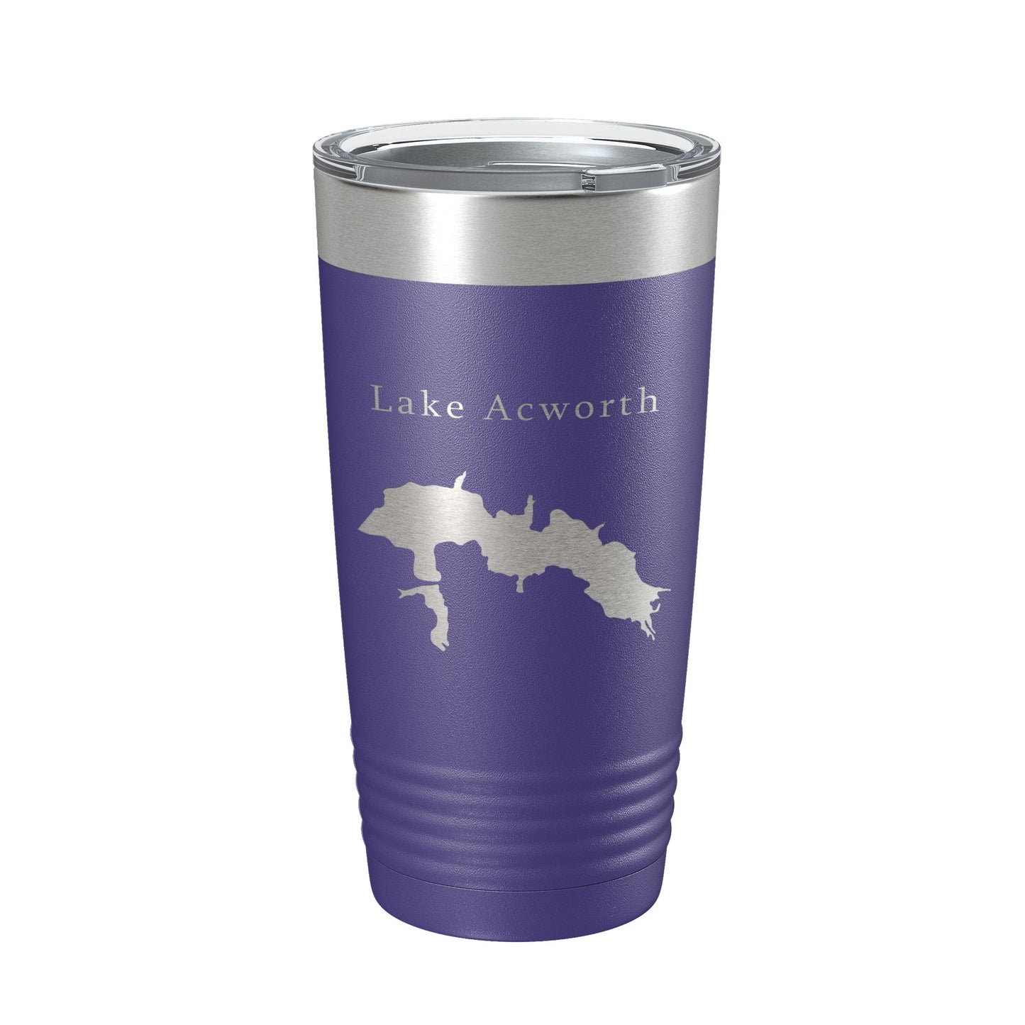 Lake Acworth Map Tumbler Travel Mug Insulated Laser Engraved Coffee Cup Georgia 20 oz-15