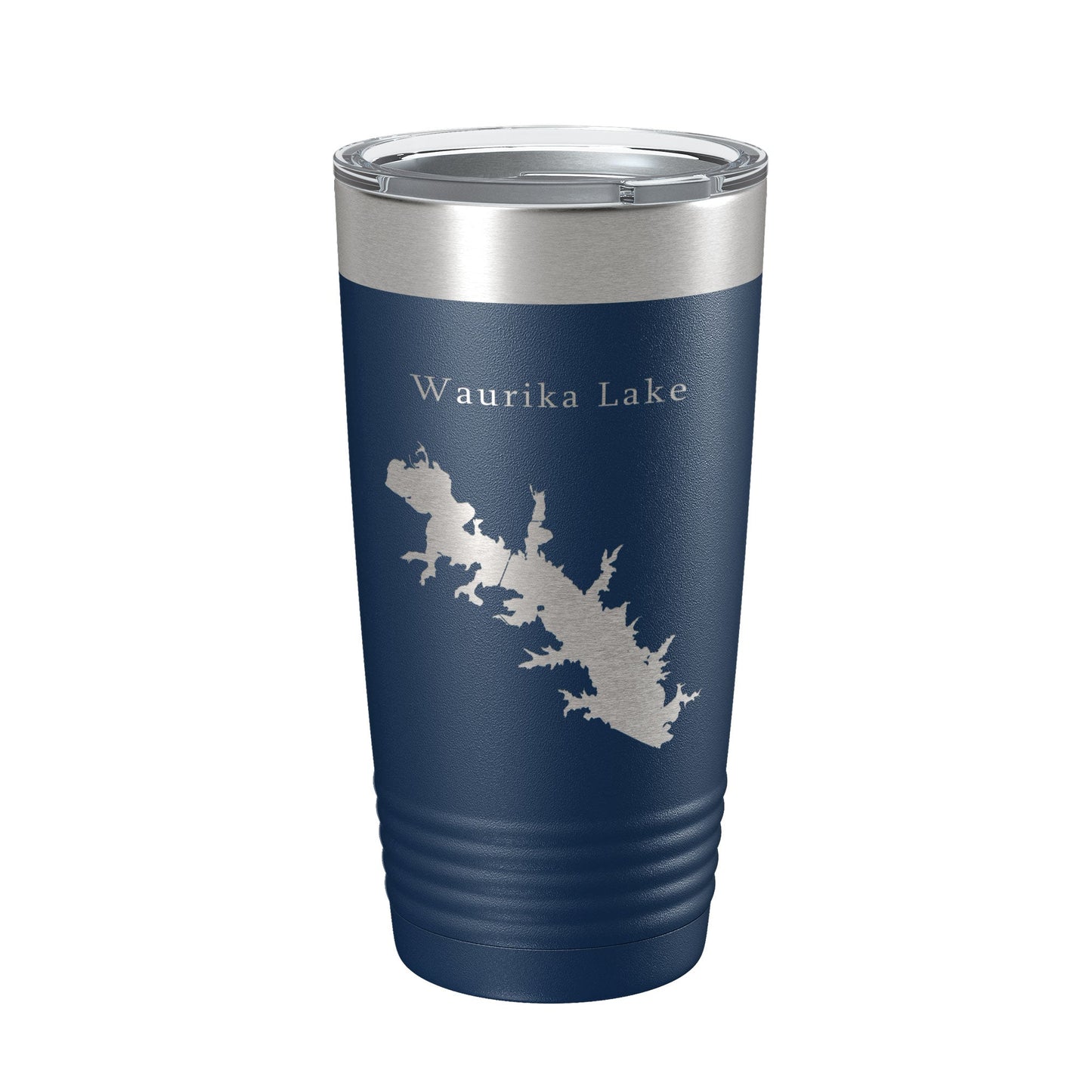Waurika Lake Map Tumbler Travel Mug Insulated Laser Engraved Coffee Cup Oklahoma 20 oz-8