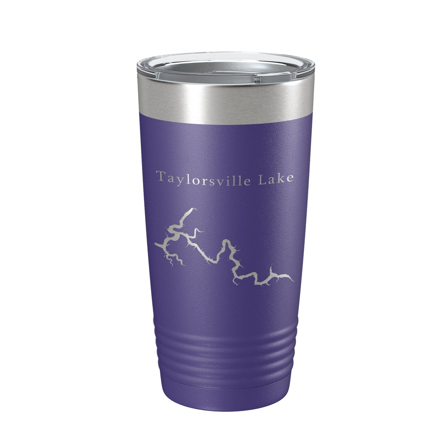 Taylorsville Lake Map Tumbler Travel Mug Insulated Laser Engraved Coffee Cup Kentucky 20 oz-15