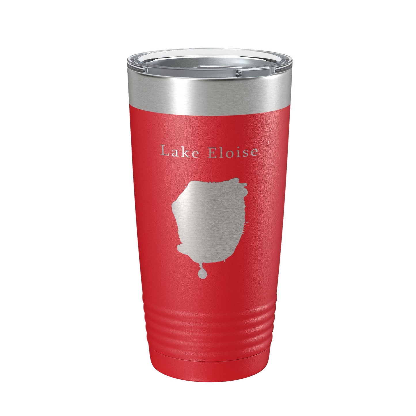 Lake Eloise Map Tumbler Travel Mug Insulated Laser Engraved Coffee Cup Florida 20 oz-10