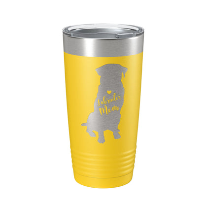 Labrador Retriever Lab Mom Tumbler Dog Travel Mug Gift Insulated Laser Engraved Coffee Cup 20 oz-19