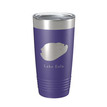 Lake Eola Map Tumbler Travel Mug Insulated Laser Engraved Coffee Cup Orlando Florida 20 oz-15