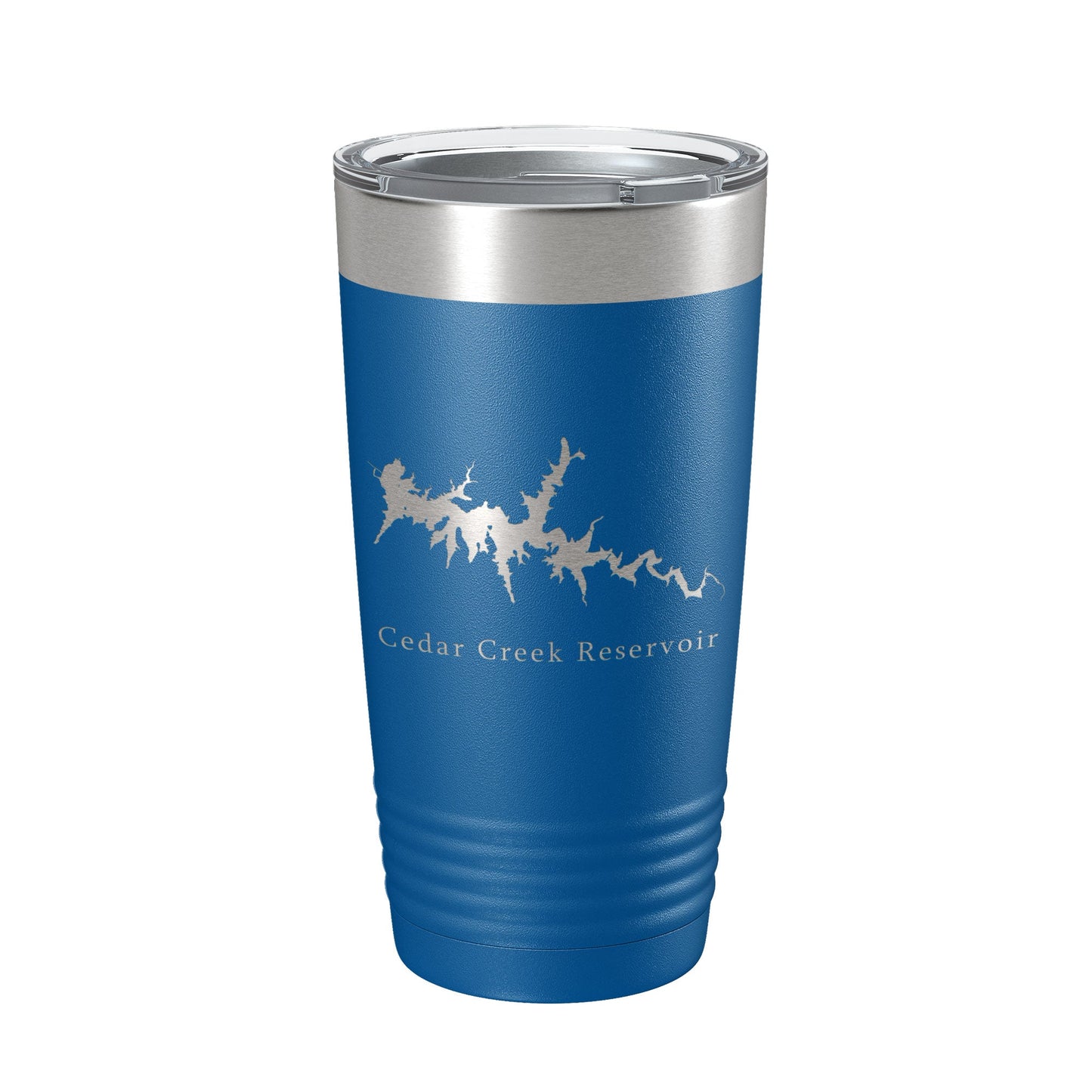 Cedar Creek Reservoir Tumbler Lake Map Travel Mug Insulated Laser Engraved Coffee Cup Alabama 20 oz-6