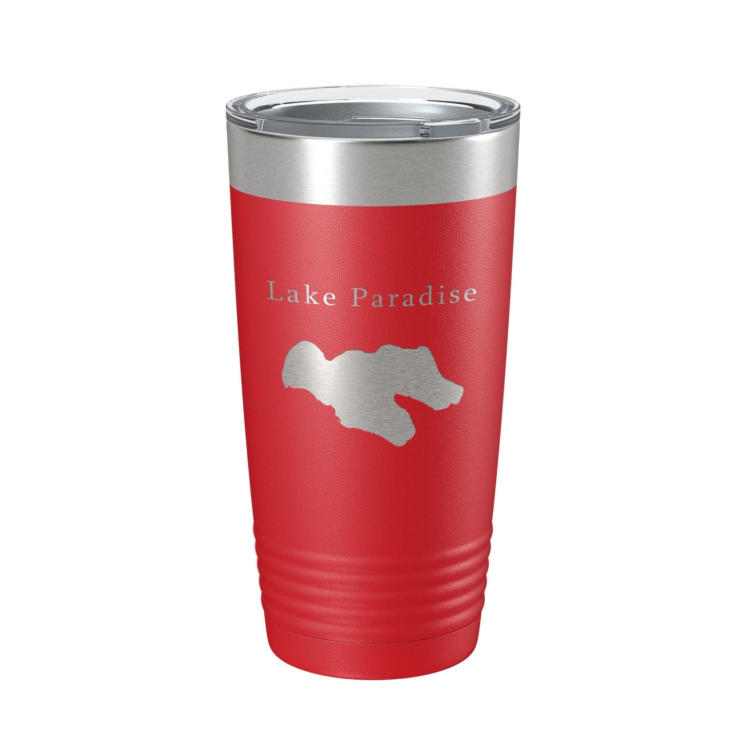 Lake Paradise Map Tumbler Travel Mug Insulated Laser Engraved Coffee Cup Michigan 20 oz-10