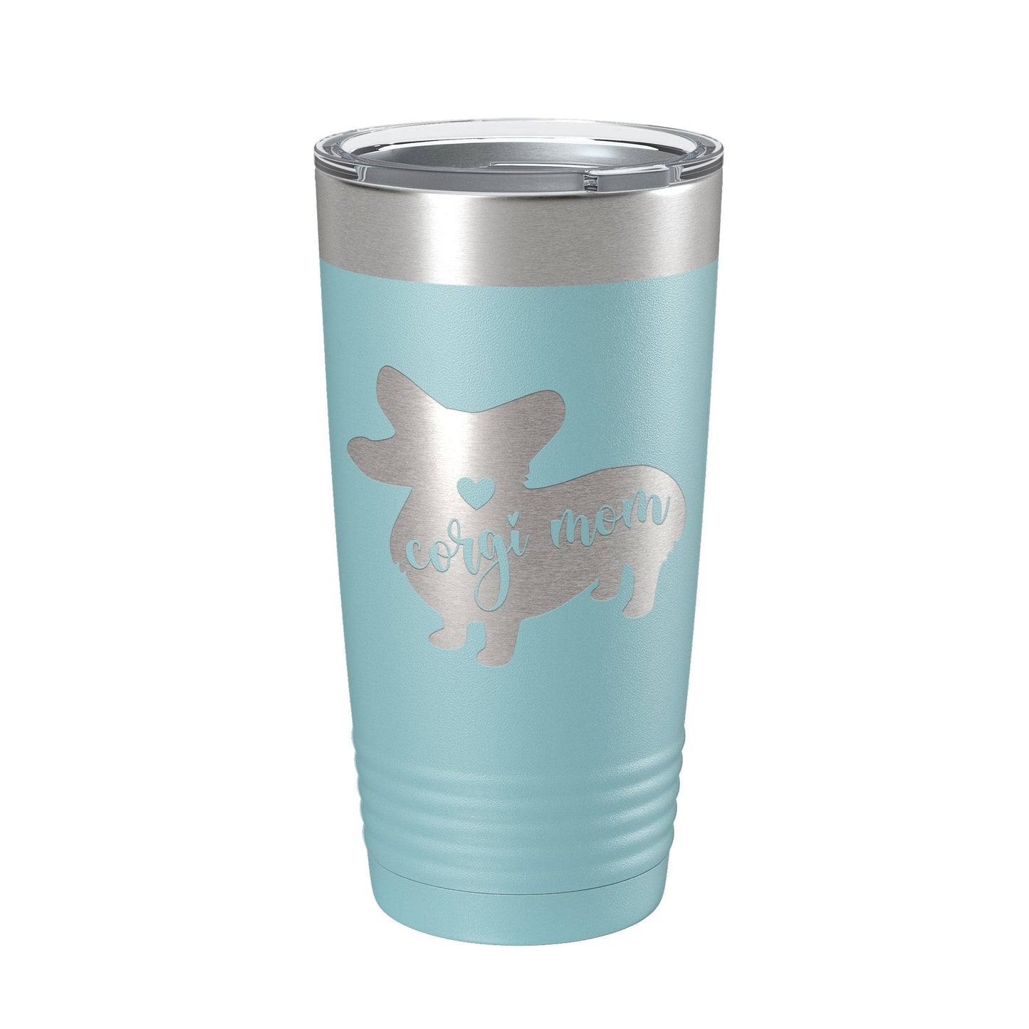 Corgi Mom Tumbler Dog Travel Mug Gift Insulated Laser Engraved Coffee Cup 20 oz-13