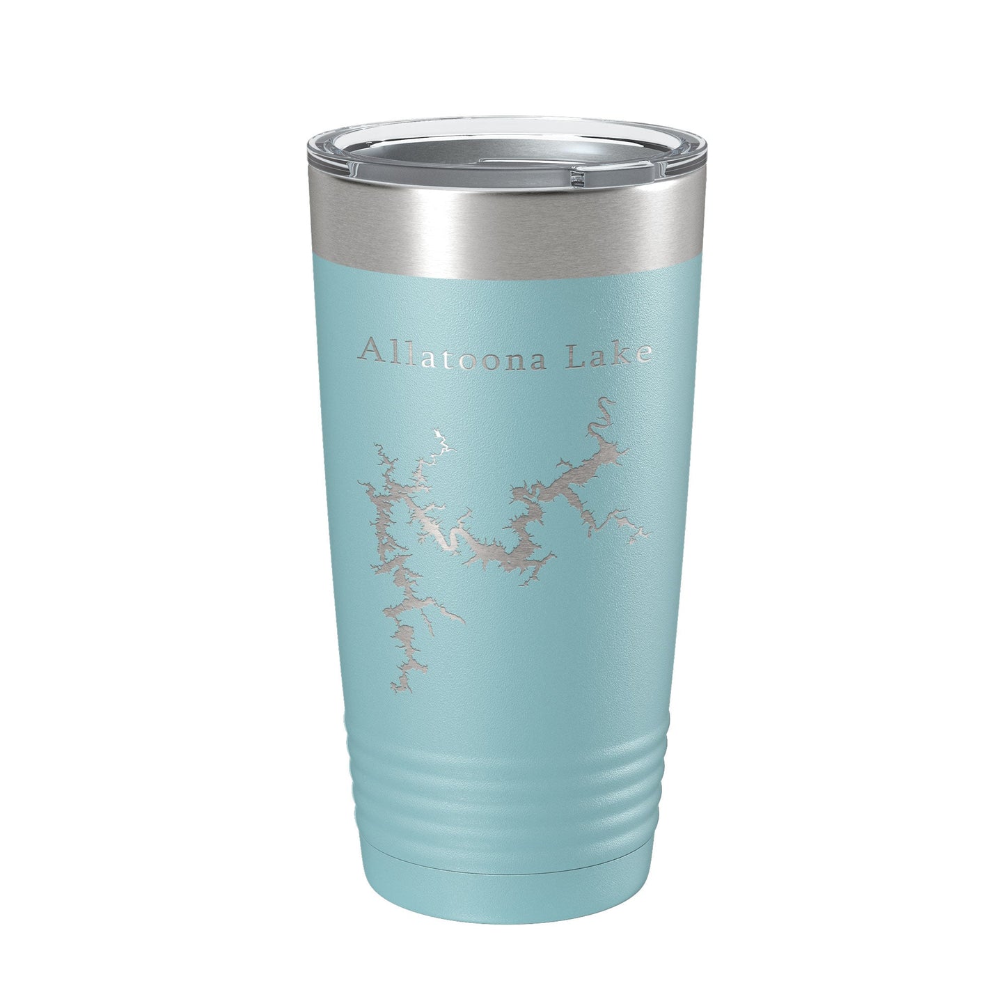 Allatoona Lake Map Tumbler Travel Mug Insulated Laser Engraved Coffee Cup Georgia 20 oz-13