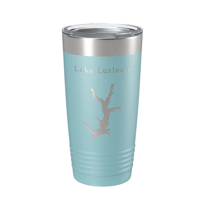 Lake Lurleen Map Tumbler Travel Mug Insulated Laser Engraved Coffee Cup Alabama 20 oz-13