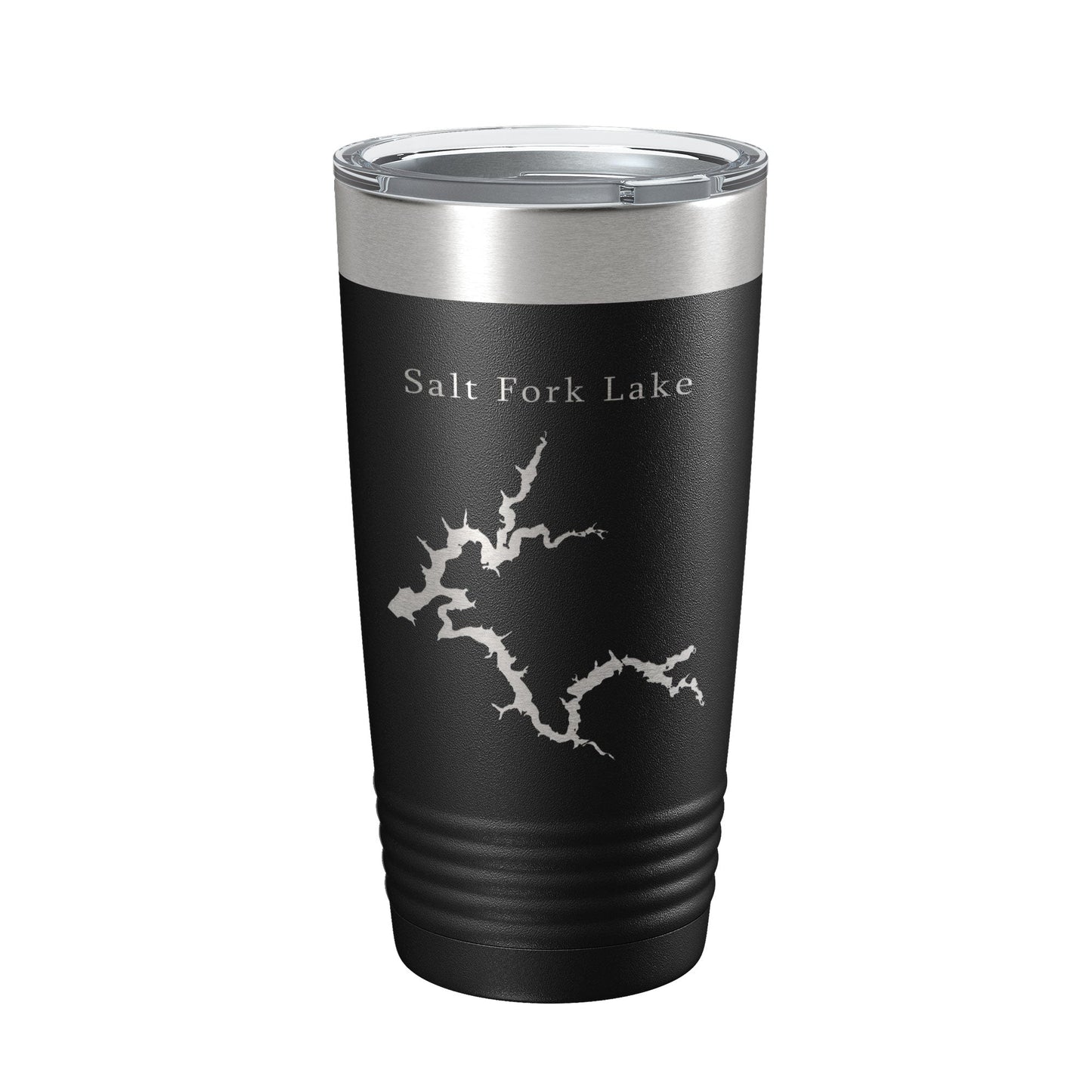 Salt Fork Lake Map Tumbler Travel Mug Insulated Laser Engraved Coffee Cup Ohio 20 oz-5