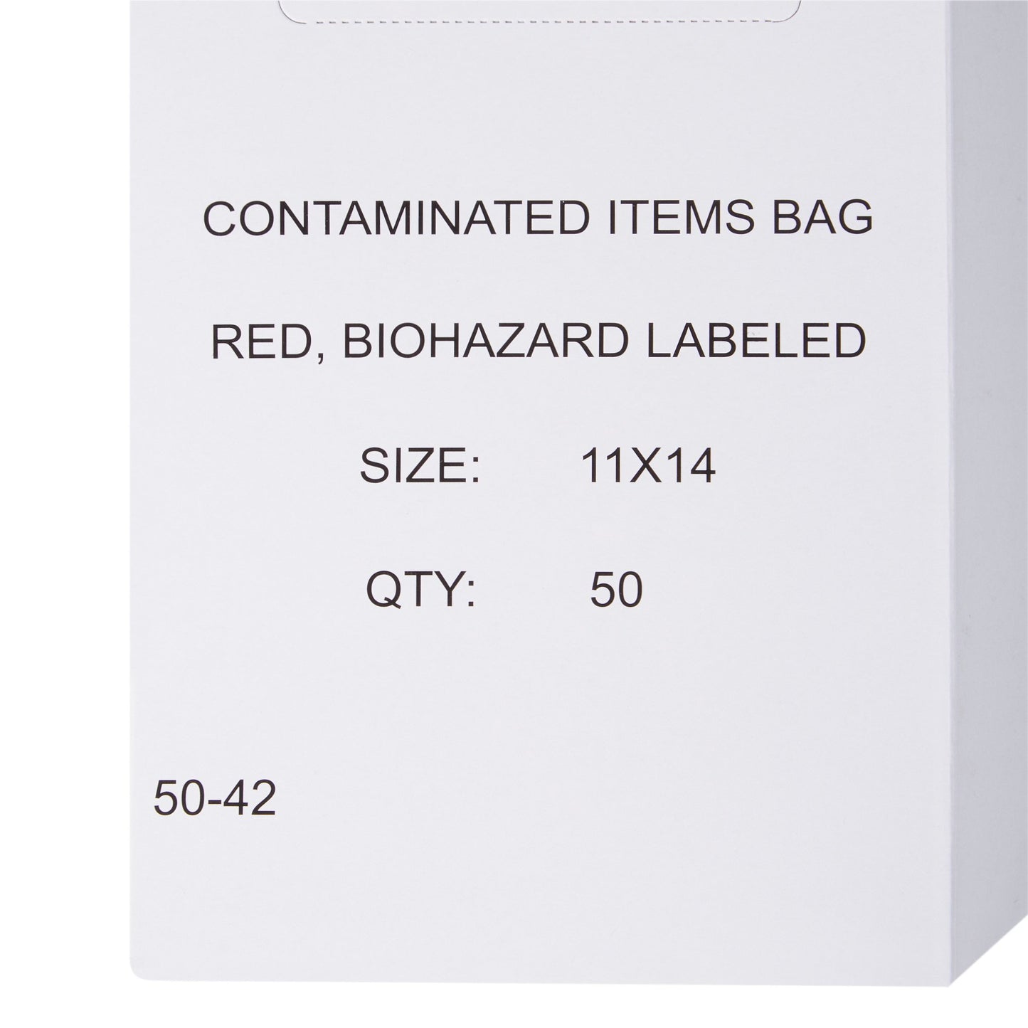 Biohazard Waste Bag McKesson 1 to 3 gal. Red Polyethylene 11 X 14 Inch
