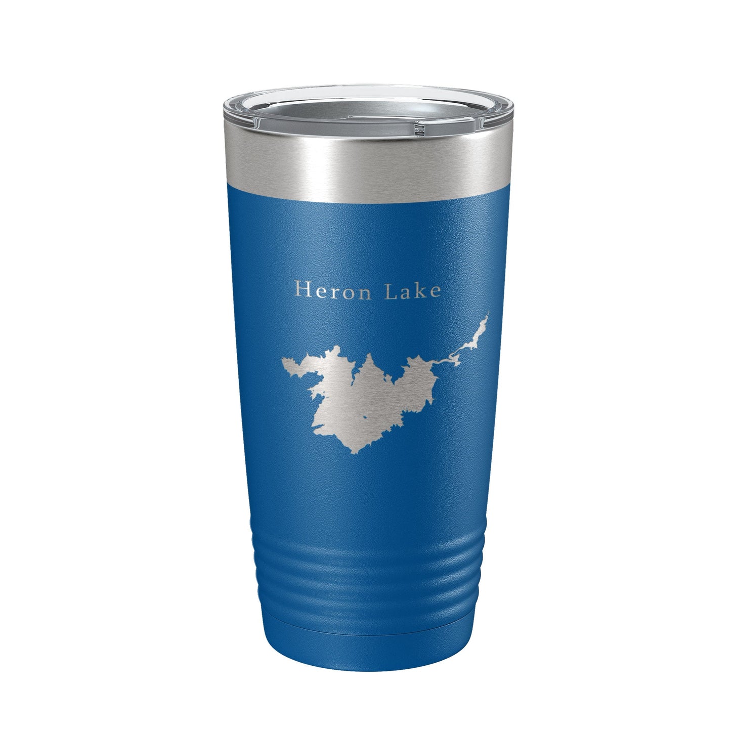 Heron Lake Map Tumbler Travel Mug Insulated Laser Engraved Coffee Cup New Mexico 20 oz-6