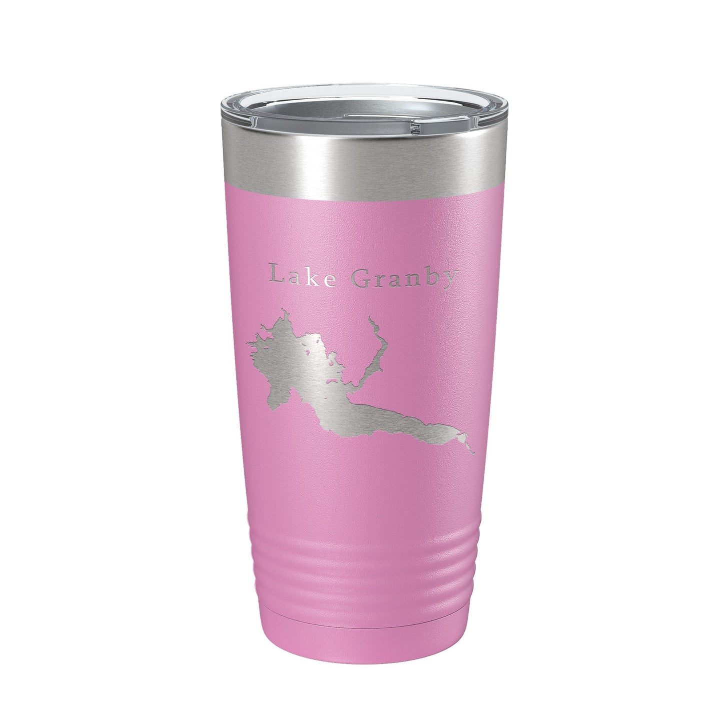 Lake Granby Map Tumbler Travel Mug Insulated Laser Engraved Coffee Cup Colorado 20 oz-14