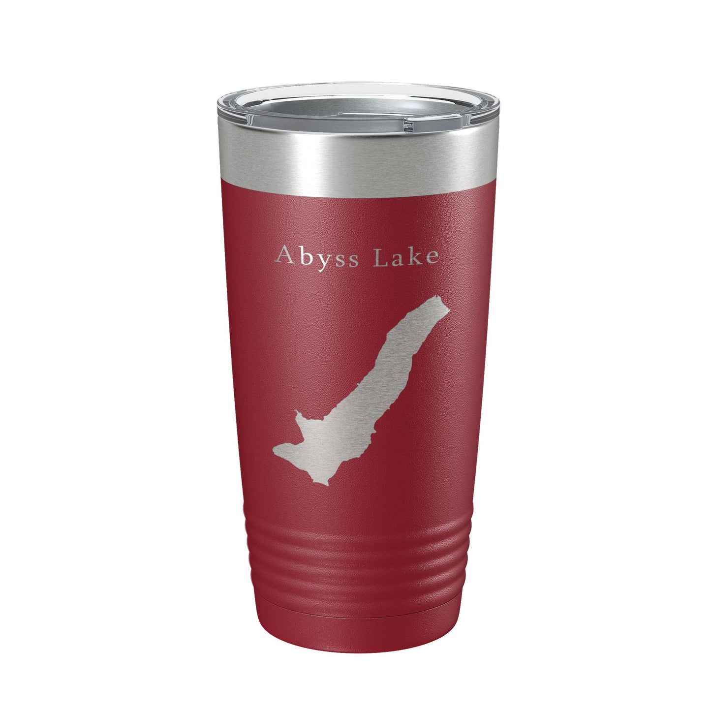 Abyss Lake Map Tumbler Travel Mug Insulated Laser Engraved Coffee Cup Alaska 20 oz-18