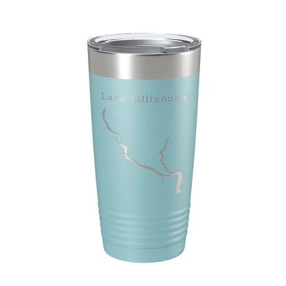 Lake Lillinonah Map Tumbler Travel Mug Insulated Laser Engraved Coffee Cup Housatonic River Connecticut 20 oz-13