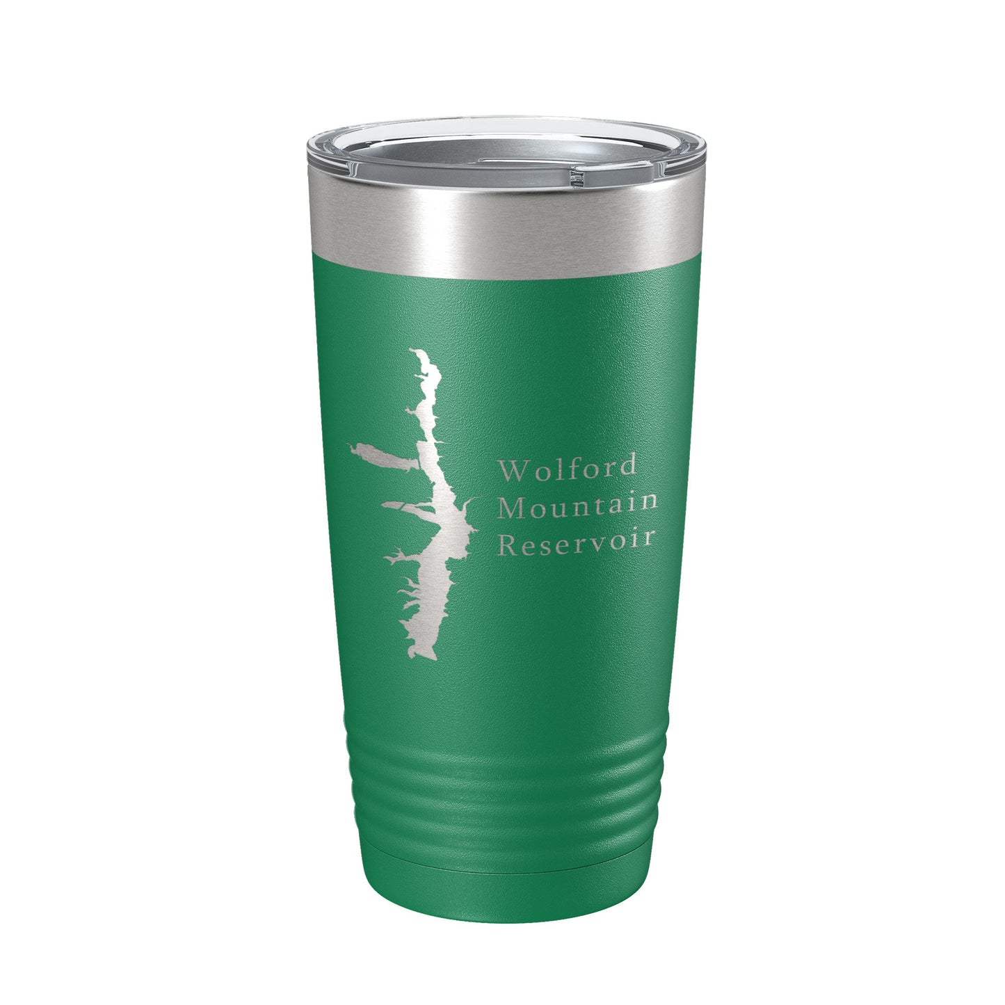 Wolford Mountain Reservoir Tumbler Lake Map Travel Mug Insulated Laser Engraved Coffee Cup Colorado 20 oz-9