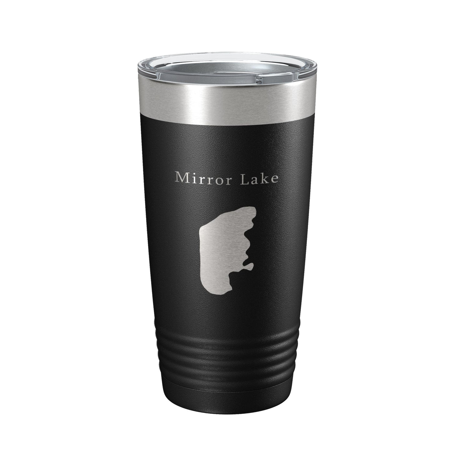 Mirror Lake Map Tumbler Travel Mug Insulated Laser Engraved Coffee Cup Utah 20 oz-5