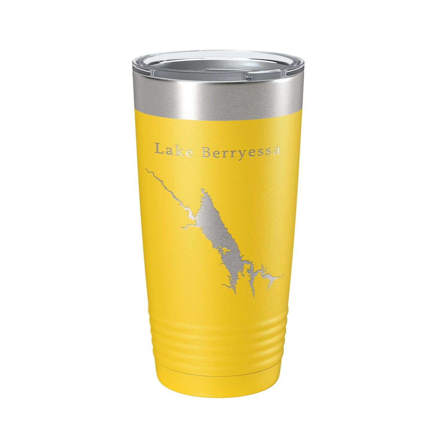 Lake Berryessa Map Tumbler Travel Mug Insulated Laser Engraved Coffee Cup California 20 oz-4