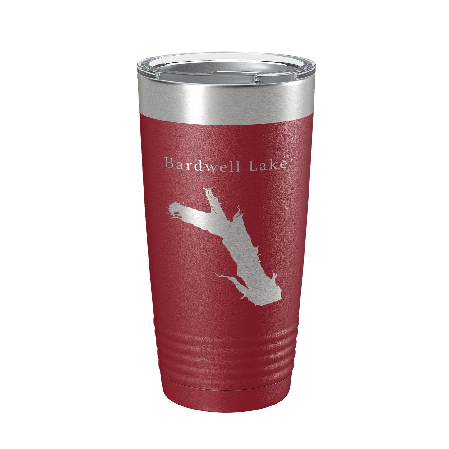 Bardwell Lake Map Tumbler Travel Mug Insulated Laser Engraved Coffee Cup Texas 20 oz-18