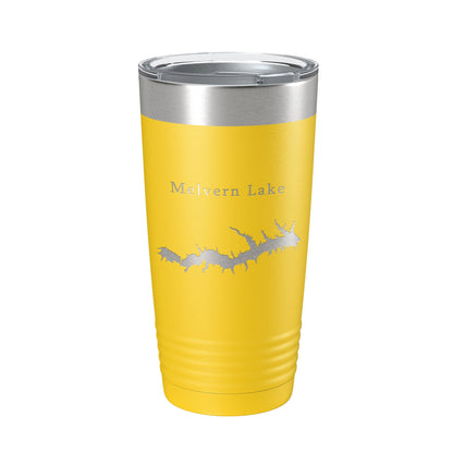 Melvern Lake Map Tumbler Travel Mug Insulated Laser Engraved Coffee Cup Kansas 20 oz-19