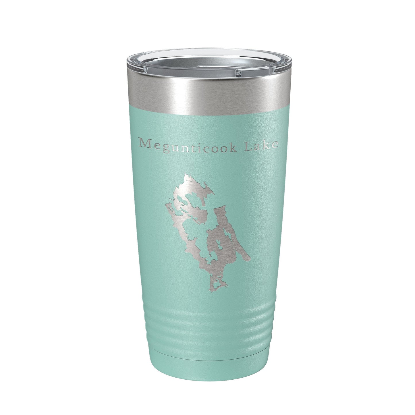 Megunticook Lake Map Tumbler Travel Mug Insulated Laser Engraved Coffee Cup Maine 20 oz-12