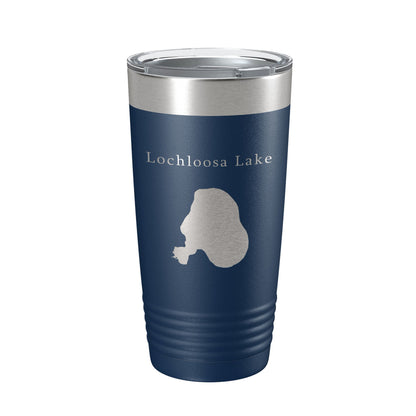 Lochloosa Lake Map Tumbler Travel Mug Insulated Laser Engraved Coffee Cup Florida 20 oz-8